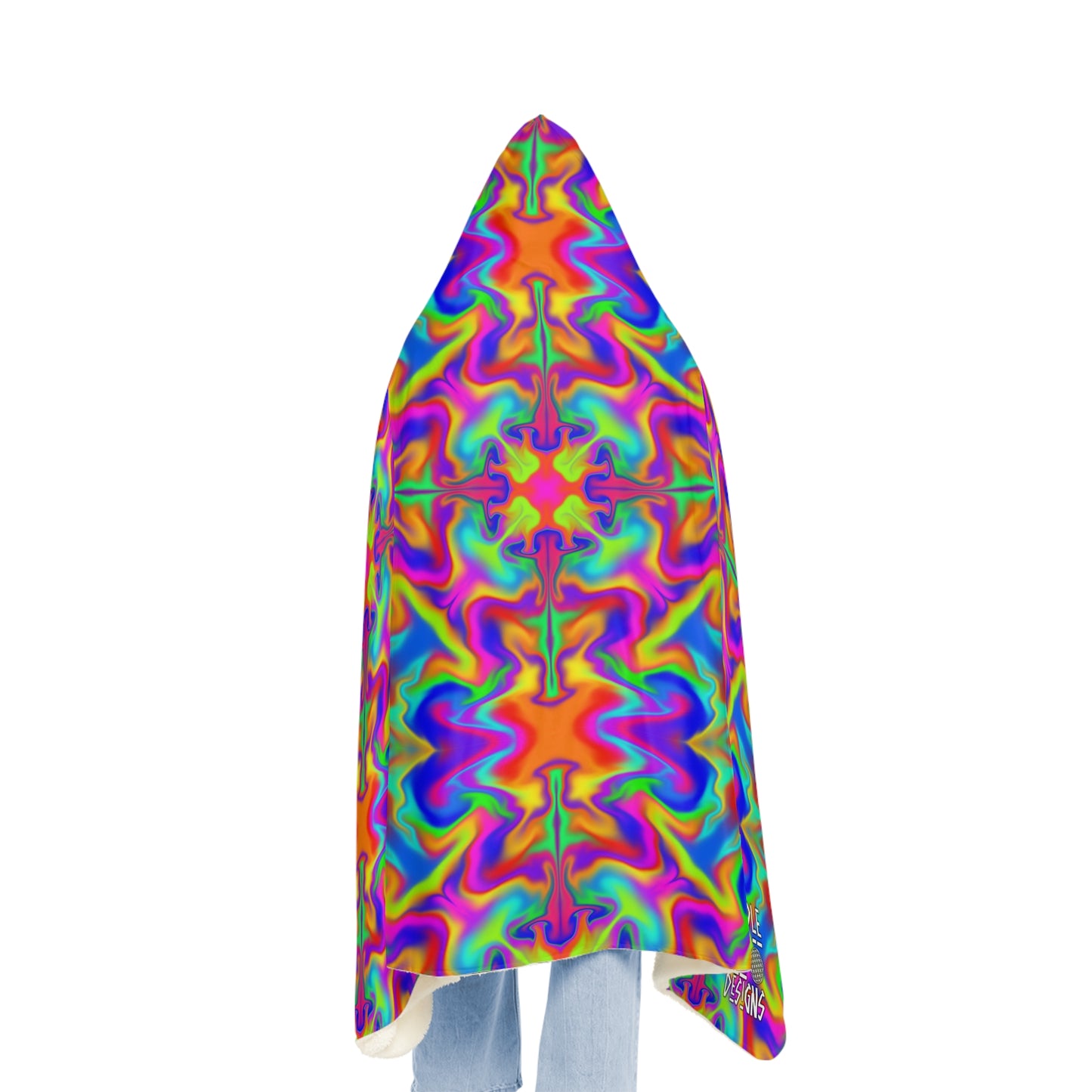 Acid Wave Snuggle Blanket