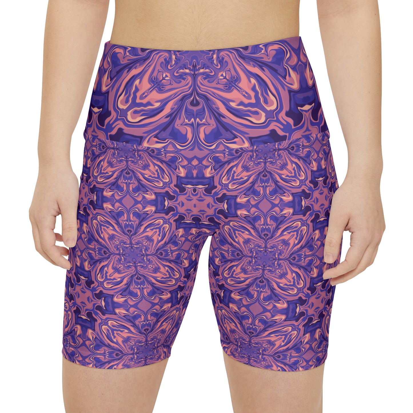 Purple Workout Shorts