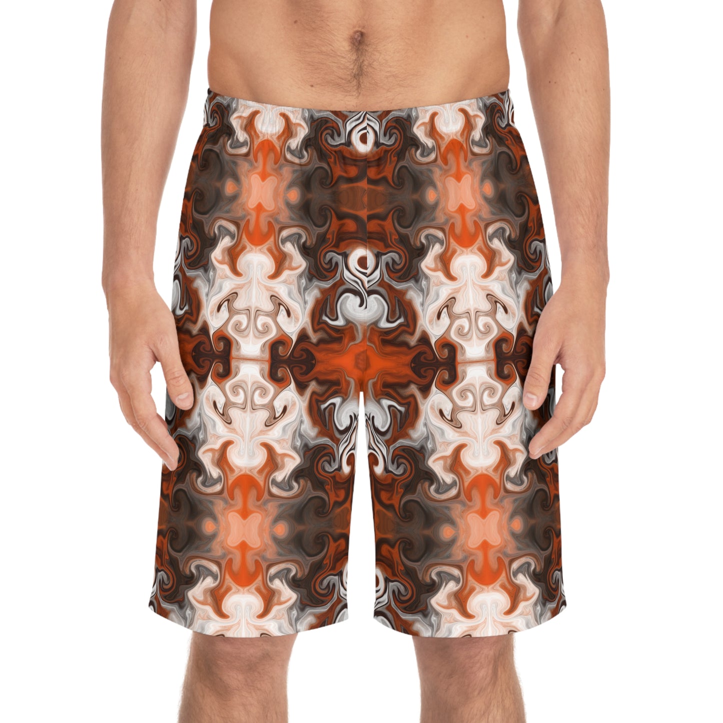 Autumn Swirl Board Shorts