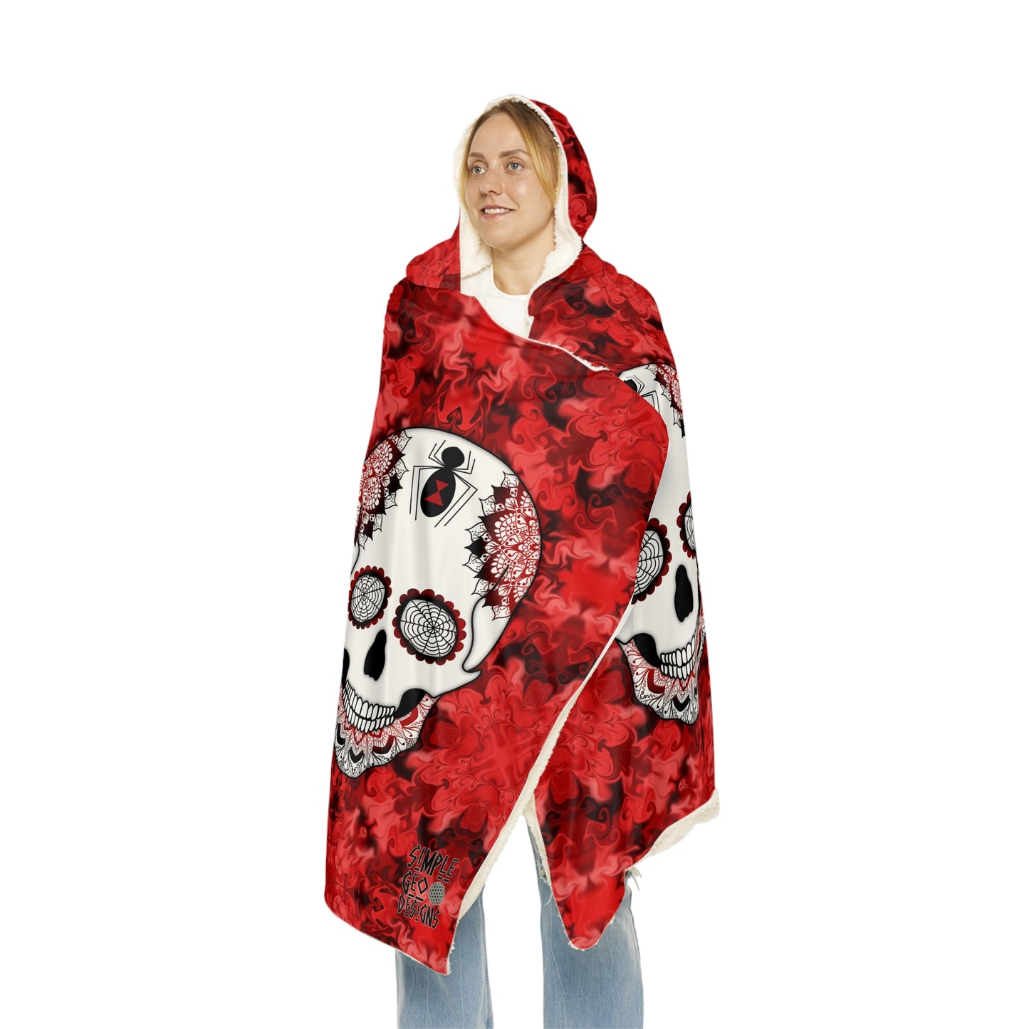 Triple Skull Snuggle Blanket