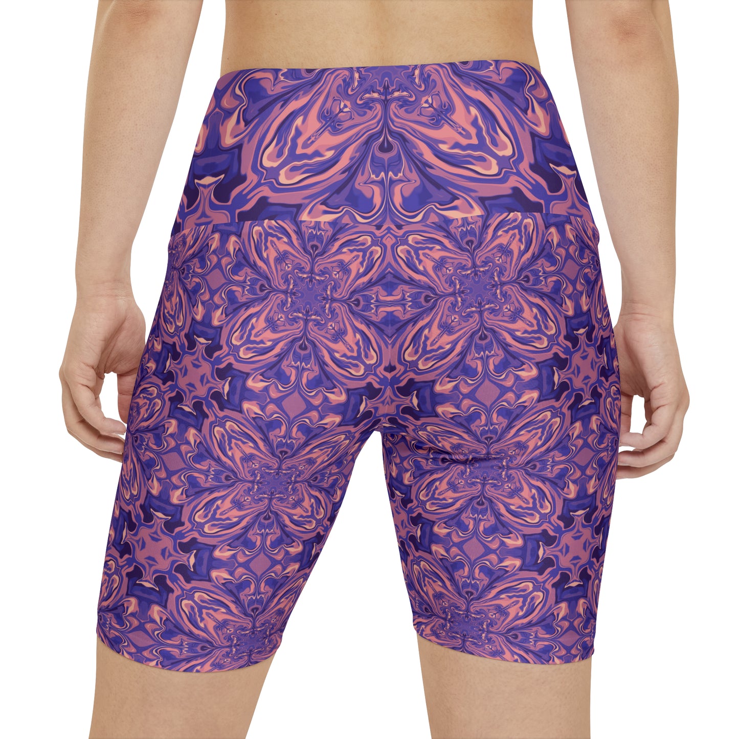 Purple Workout Shorts