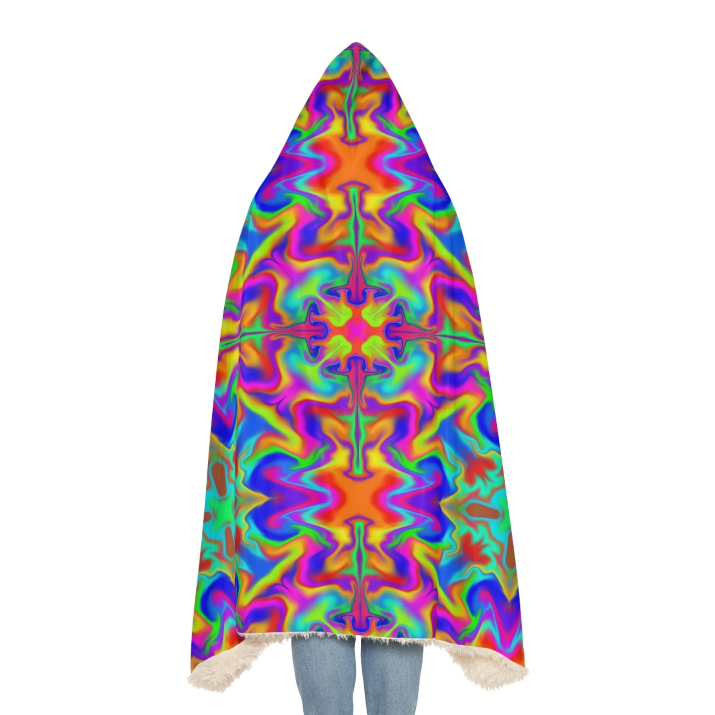 Acid Wave Snuggle Blanket