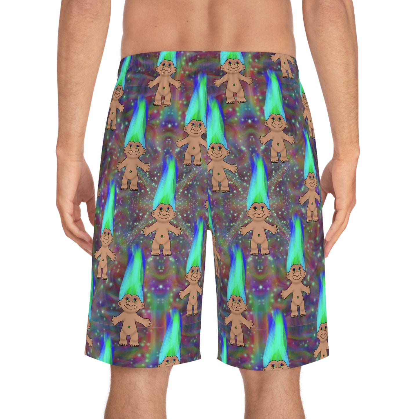 Rainbow Trolls Board Shorts