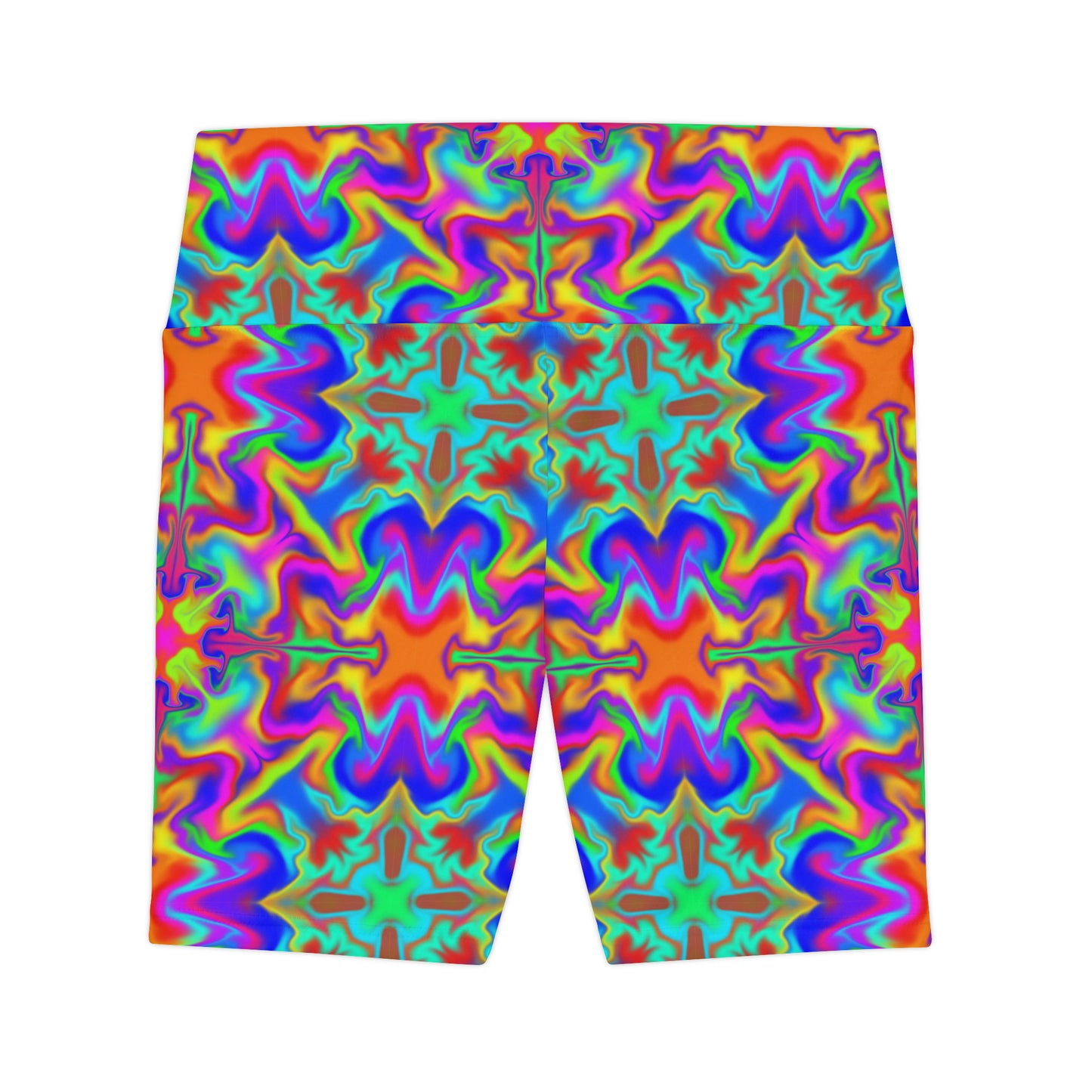 Acid Wave Workout Shorts