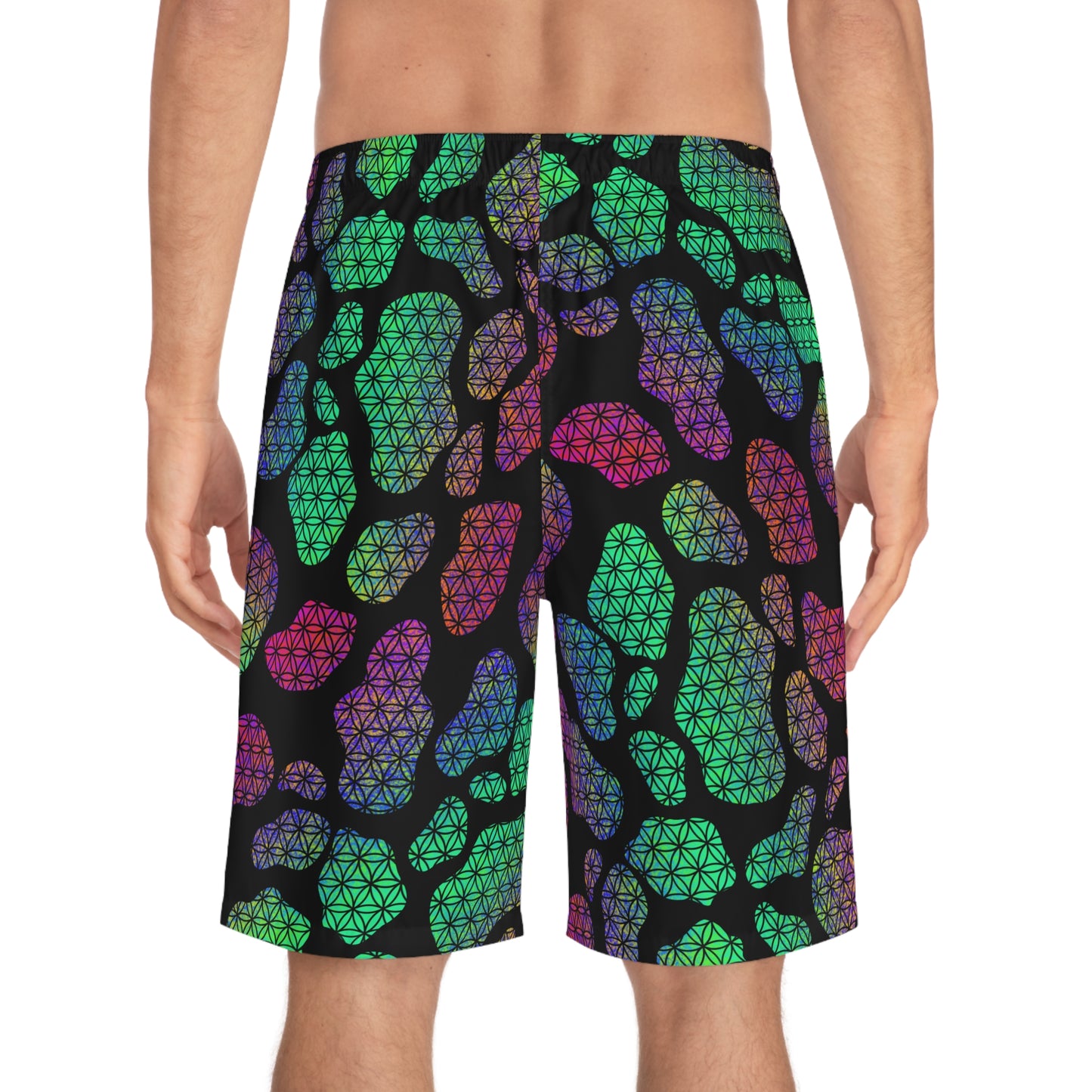 Cosmic Cow Board Shorts