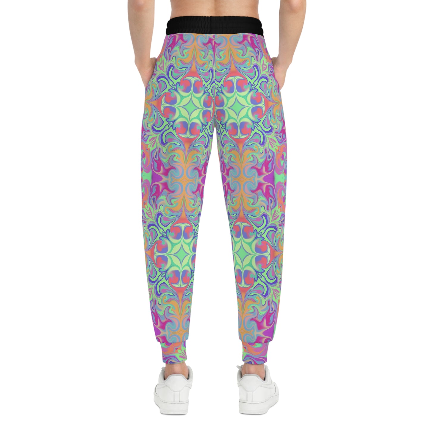 Pastel Burst Athletic Joggers
