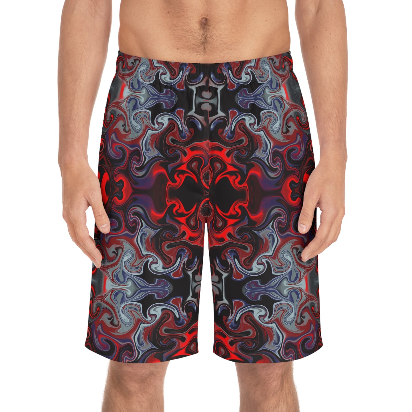 Psychedelic Inferno Board Shorts