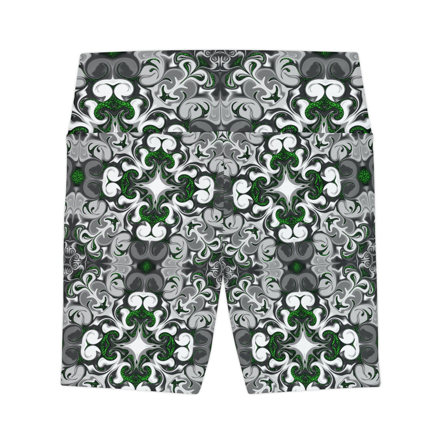 Hint of Green Workout Shorts