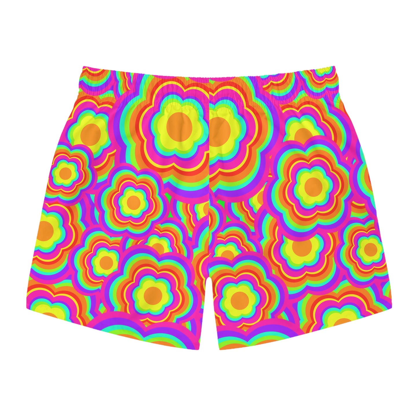 Flower Power Swim Trunks