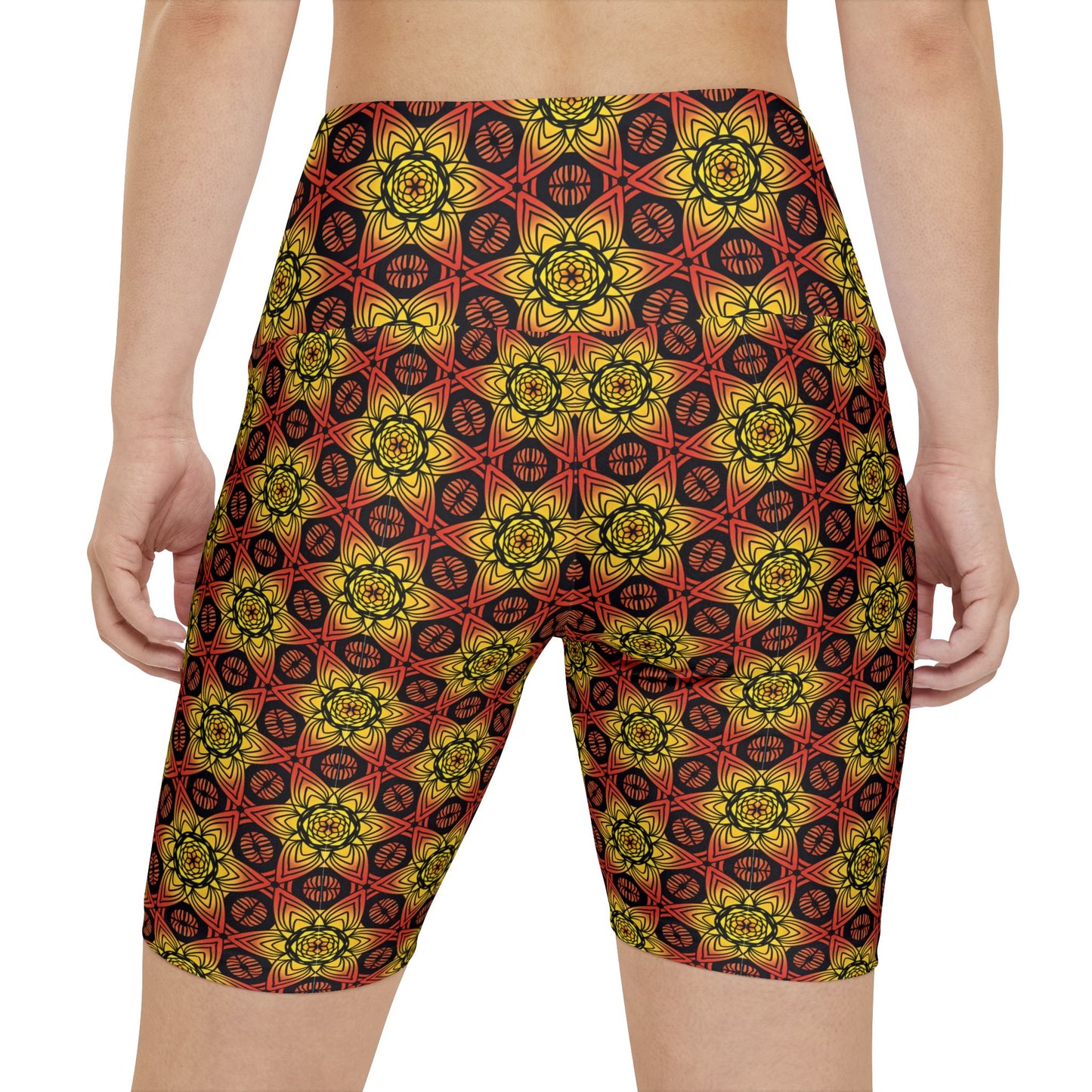 Soul Flower Workout Shorts