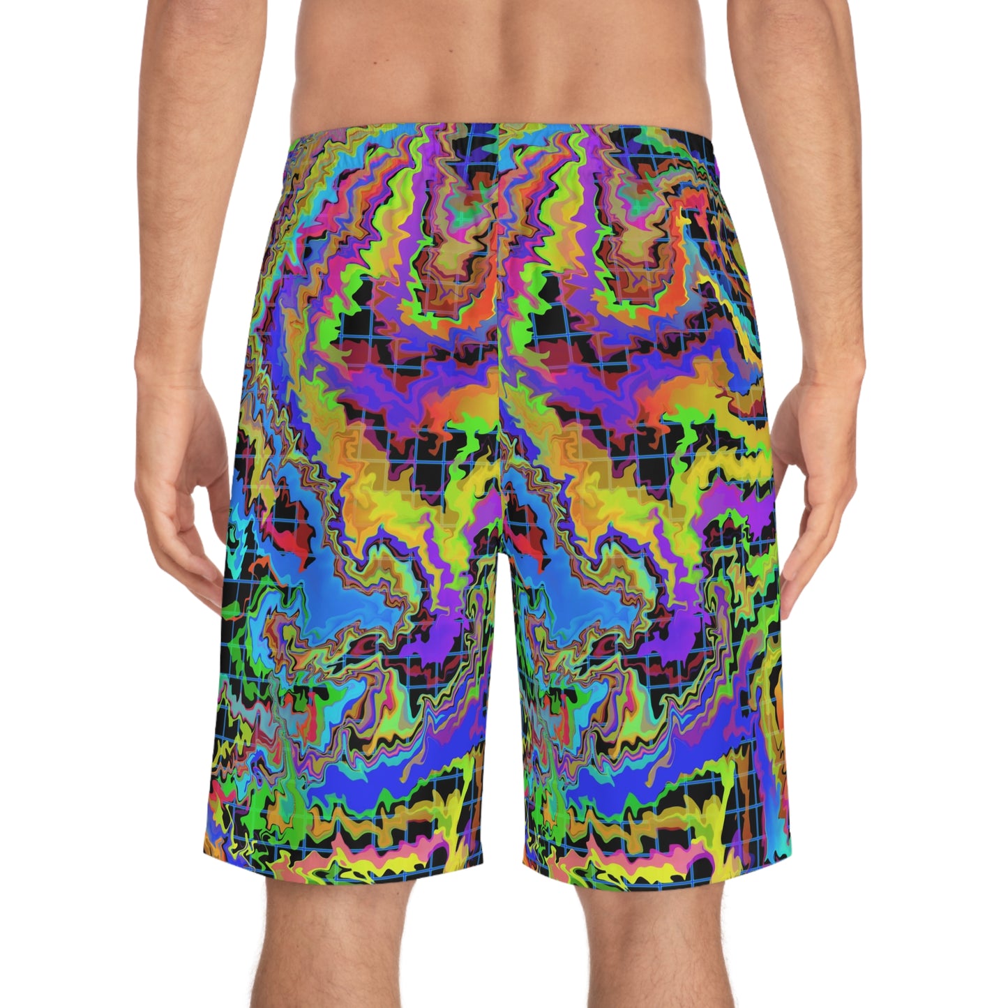 Dark Rainbow Board Shorts