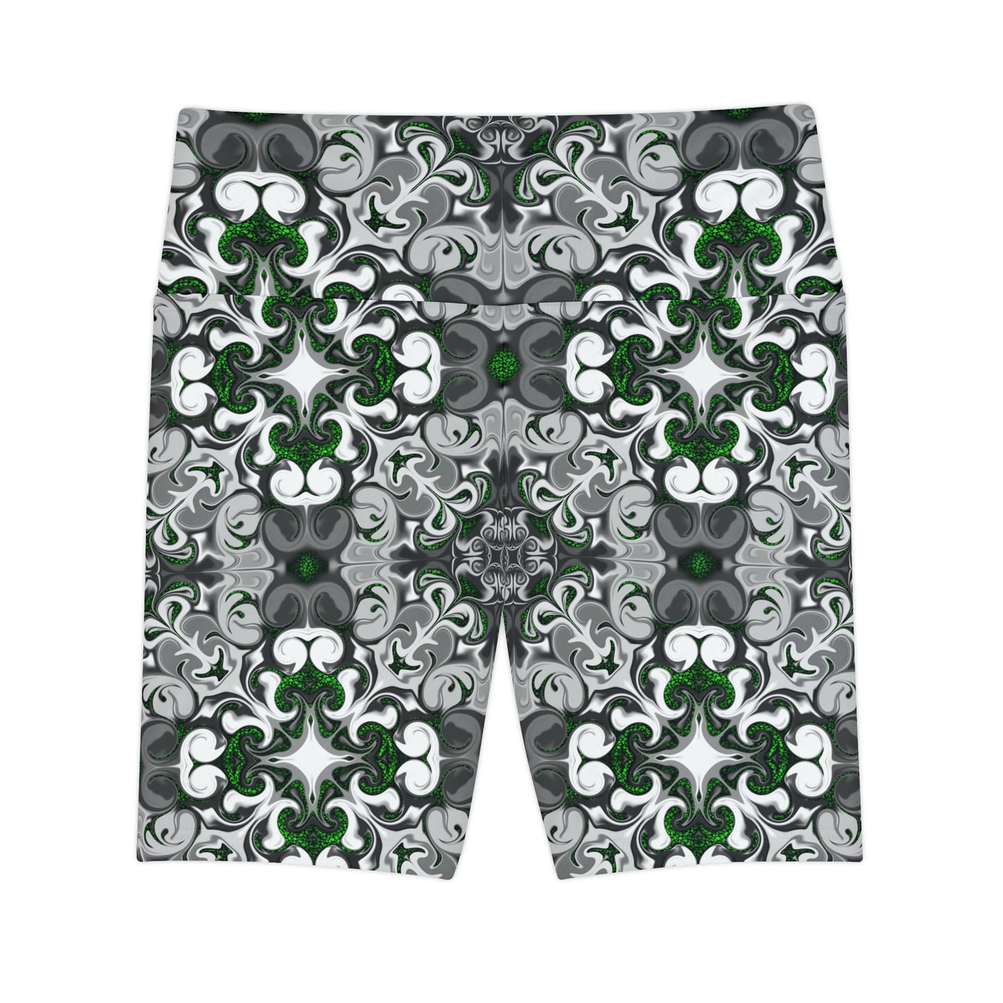 Hint of Green Workout Shorts