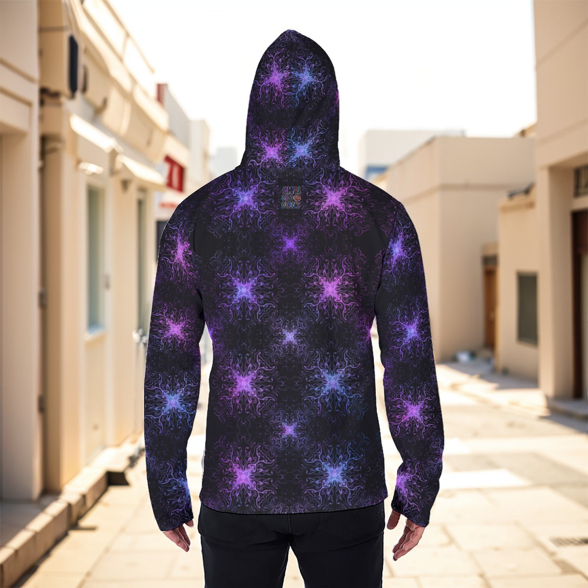 Cosmic Burst Masked Hoodie