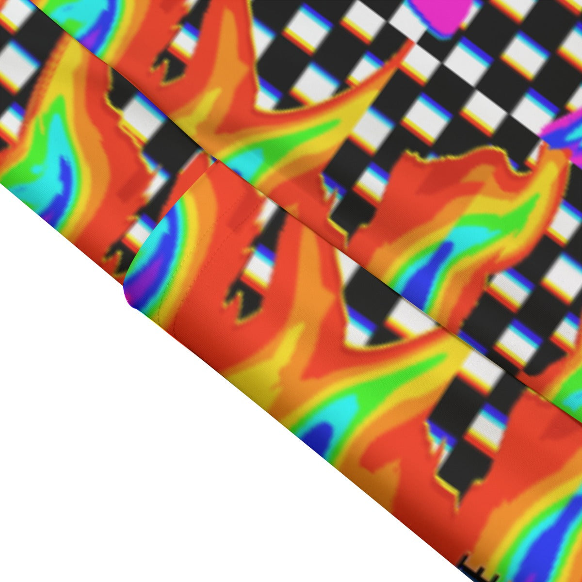 Rainbow Glitch Leggings