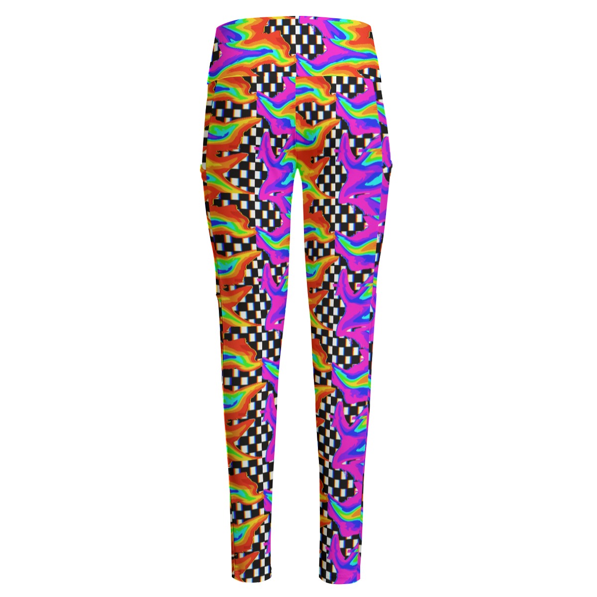 Rainbow Glitch Leggings
