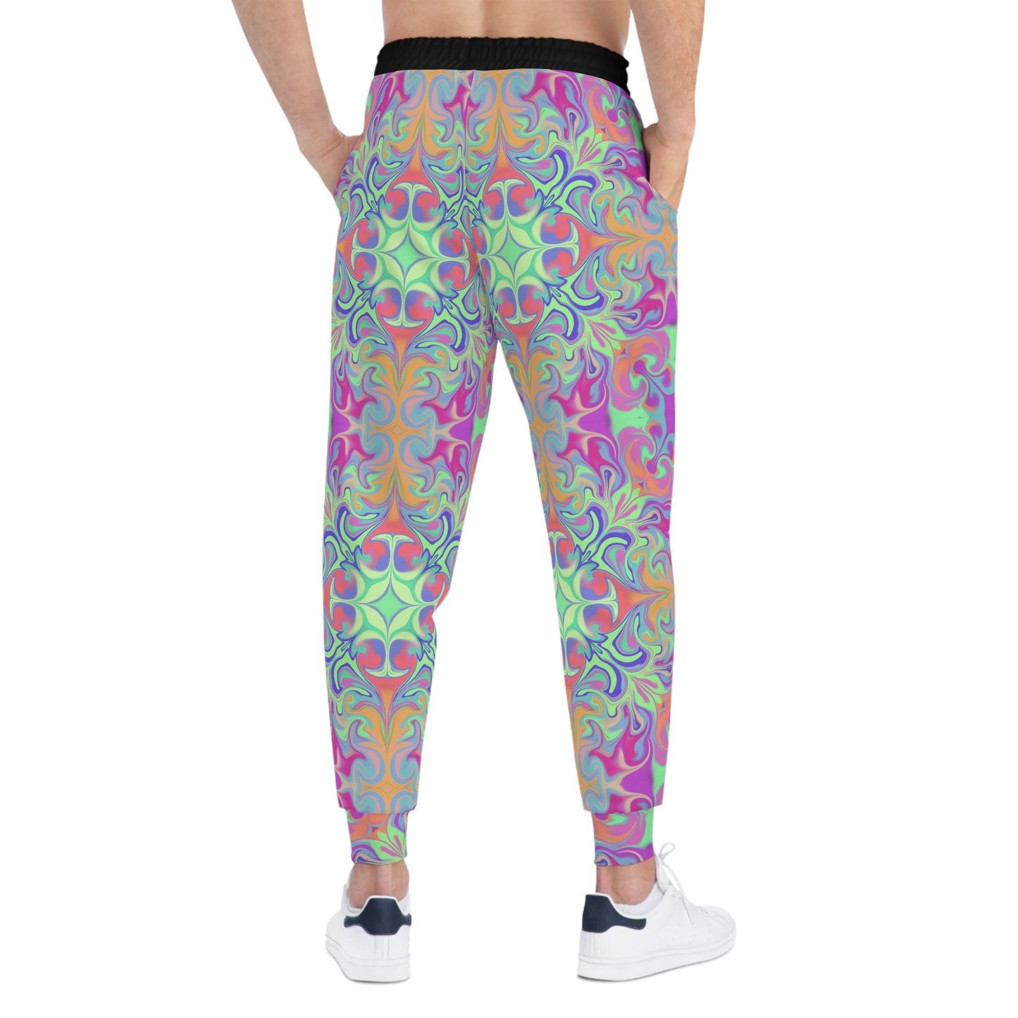 Pastel Burst Athletic Joggers