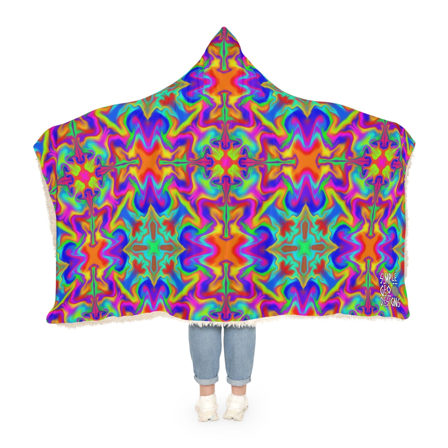 Acid Wave Snuggle Blanket