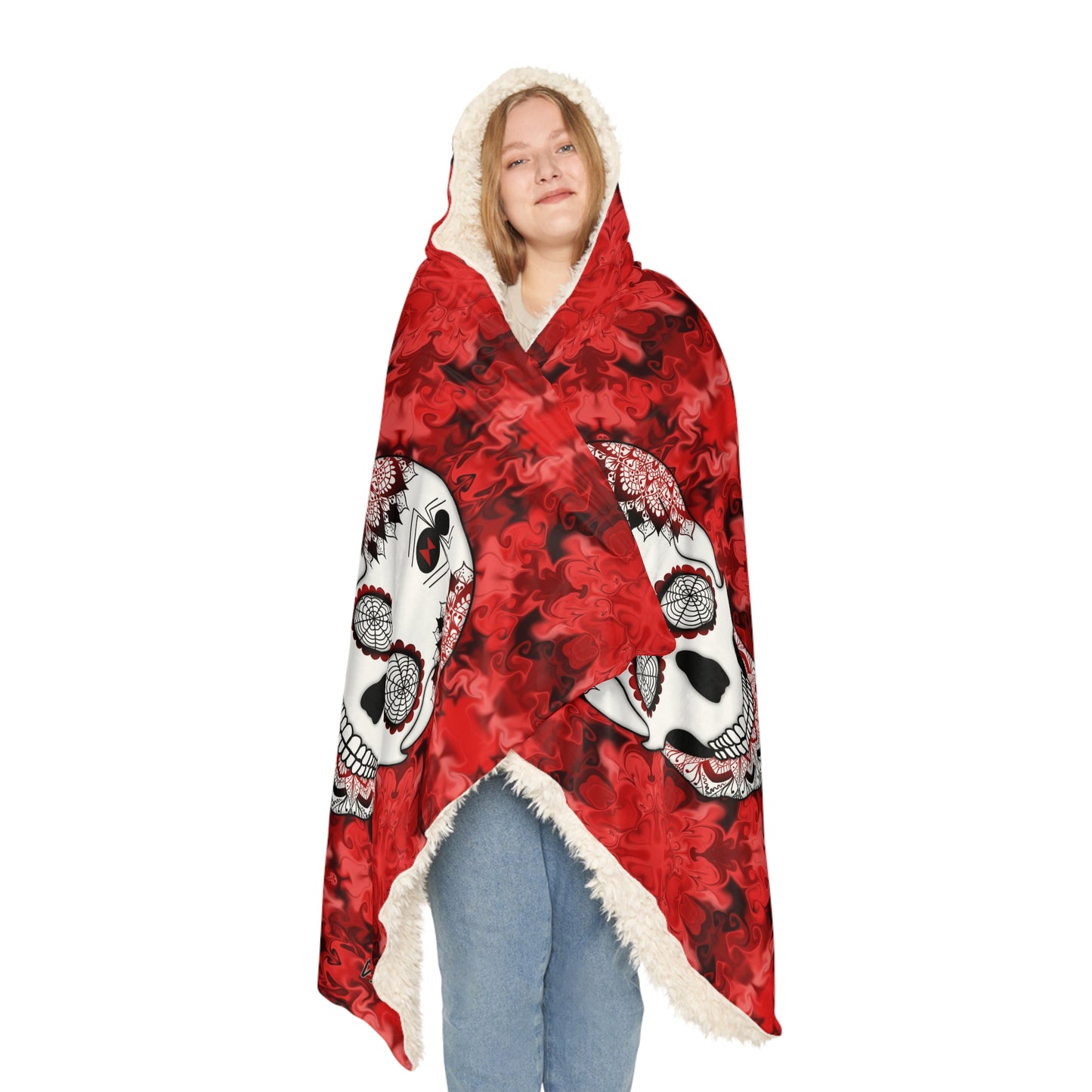 Triple Skull Snuggle Blanket