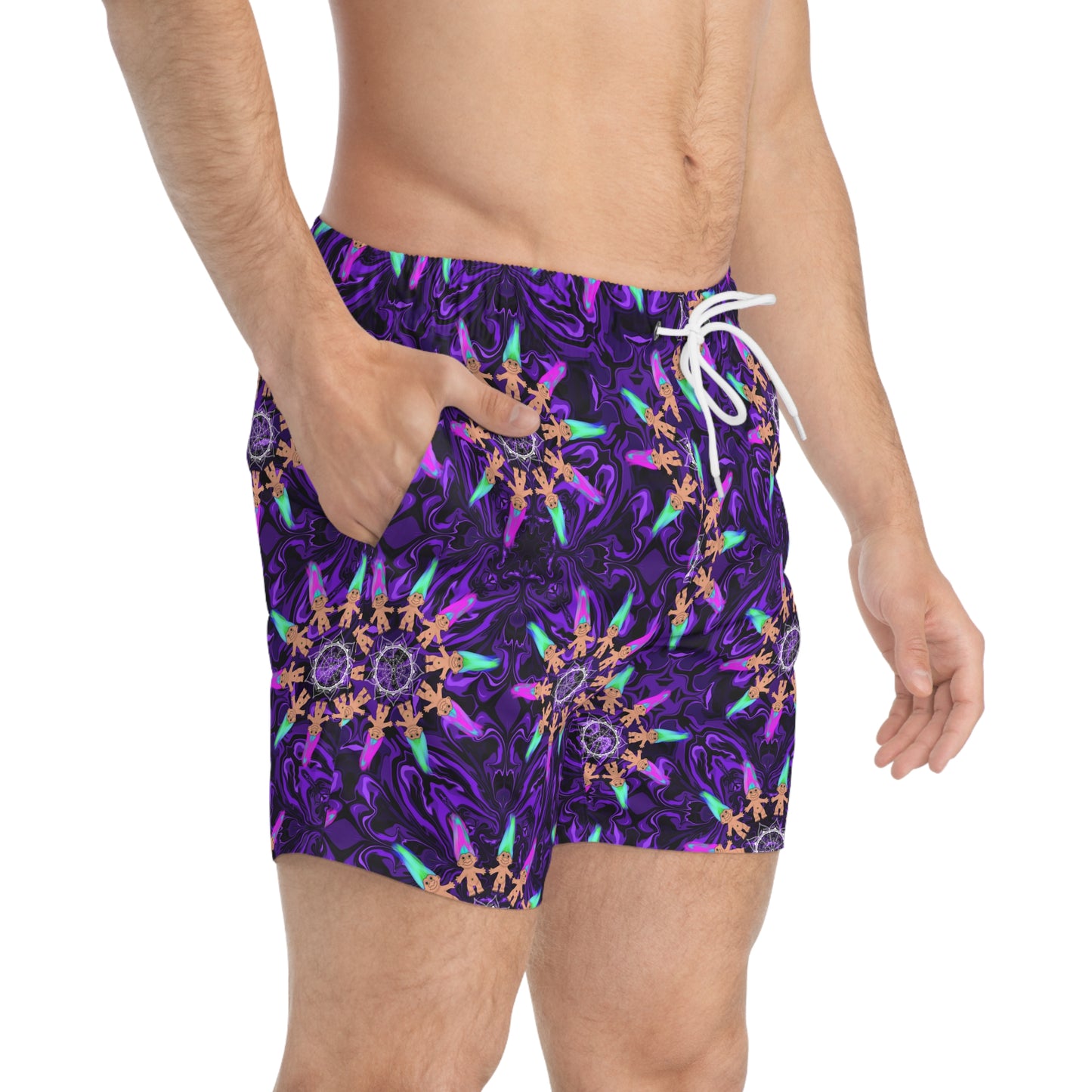 Troll Circle Swim Trunks