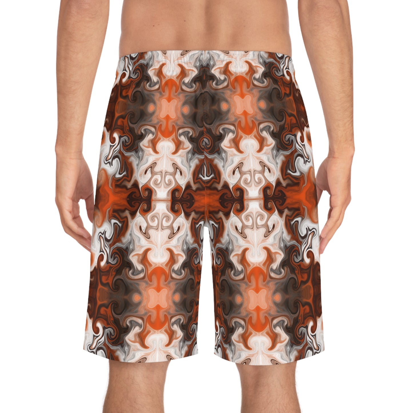 Autumn Swirl Board Shorts