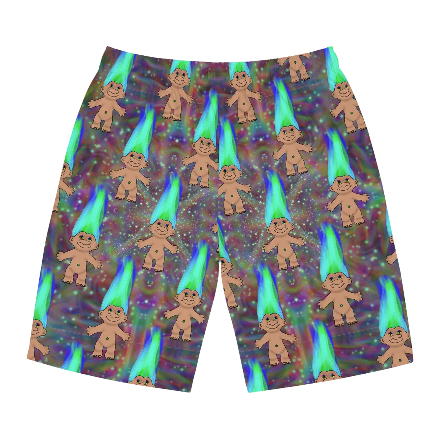 Rainbow Trolls Board Shorts