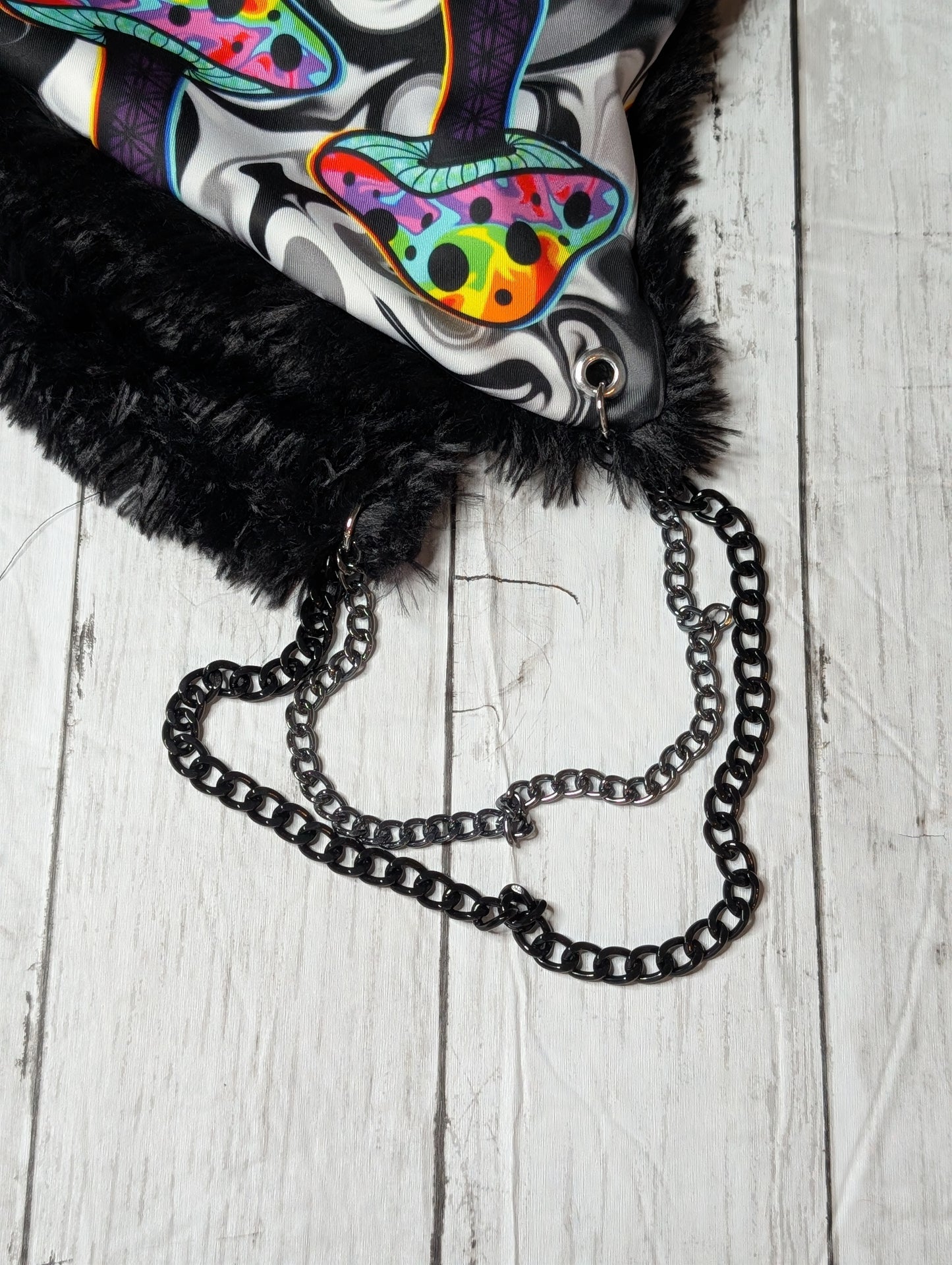 Mushie Madness Fuzzy Hood