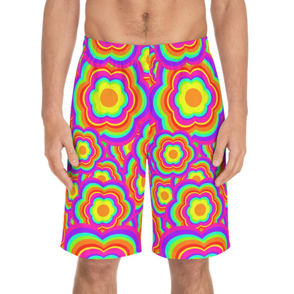 Flower Power Board Shorts