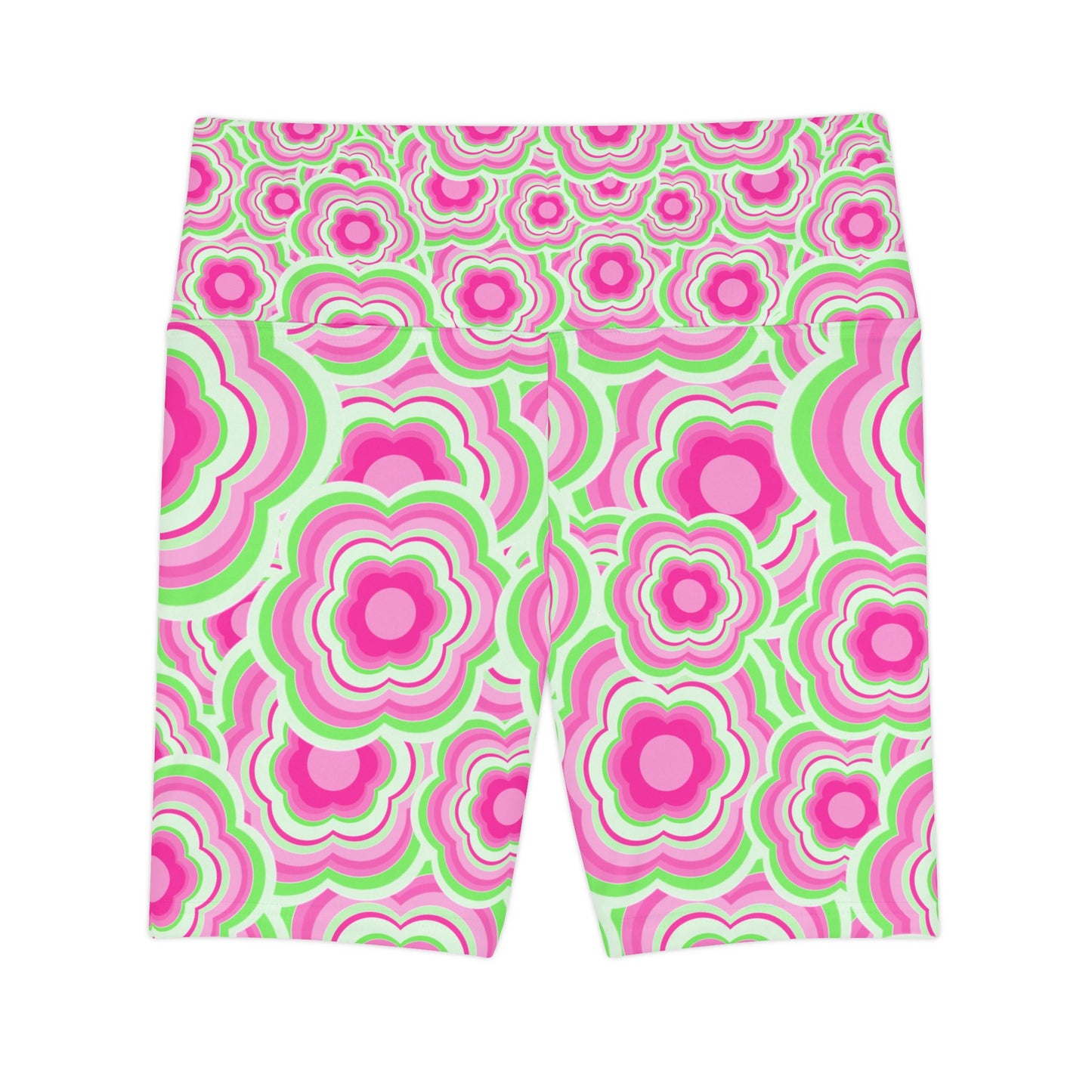 Watermelon Flower Power Workout Shorts