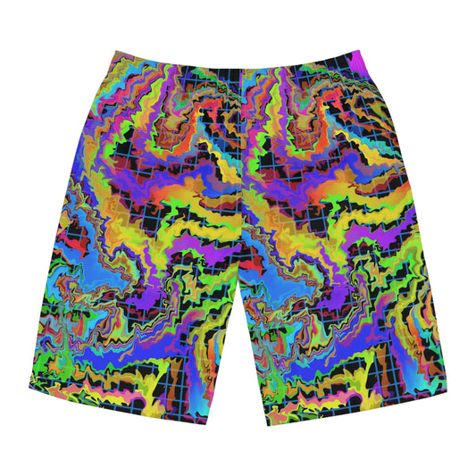 Dark Rainbow Board Shorts