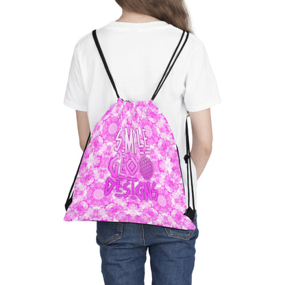 Pink Dream Drawstring Bag