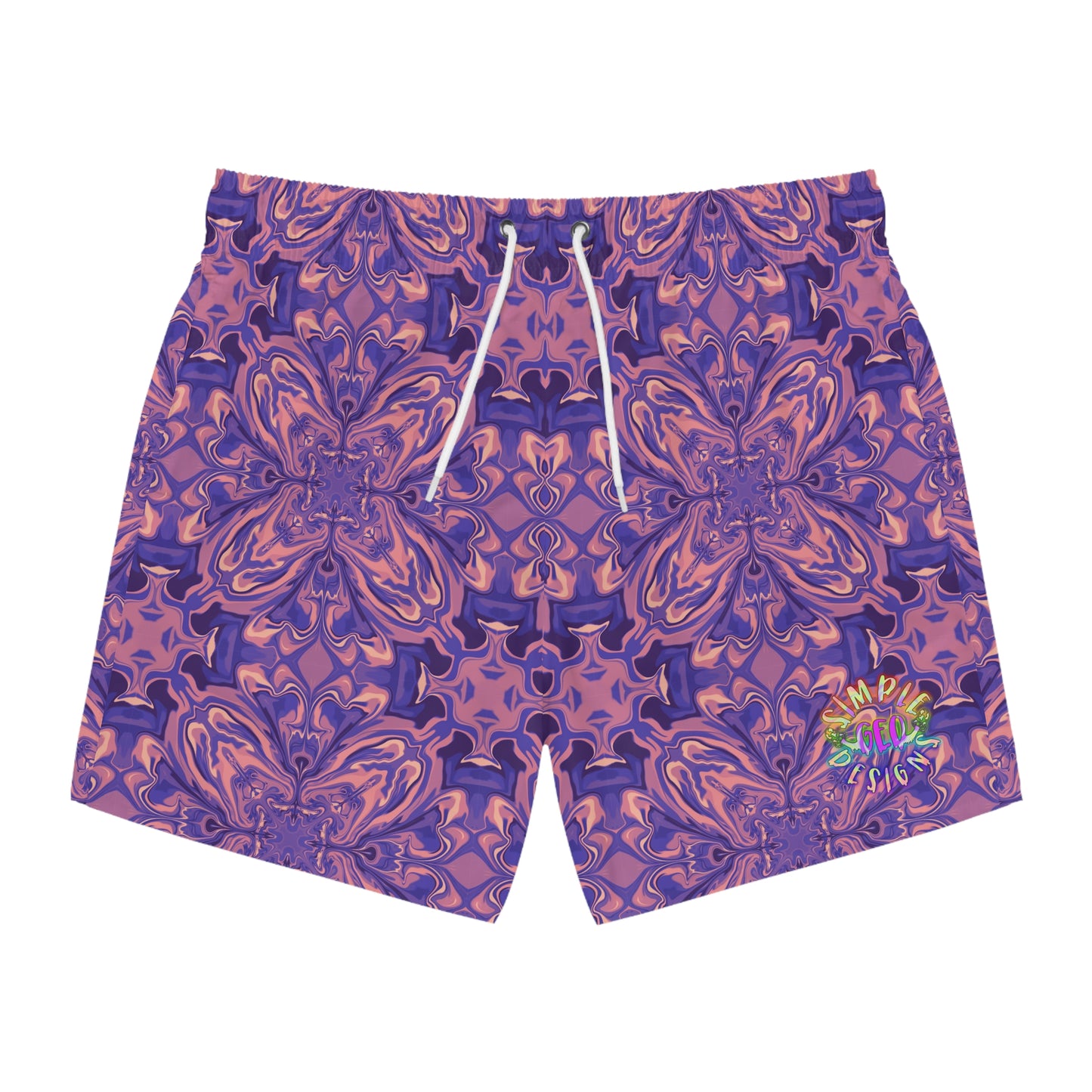 Purple Swim Trunks