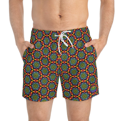 Fractal Swim Trunks