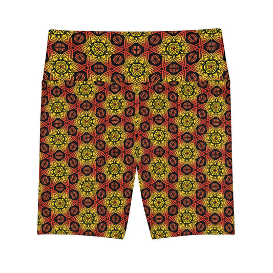 Soul Flower Workout Shorts