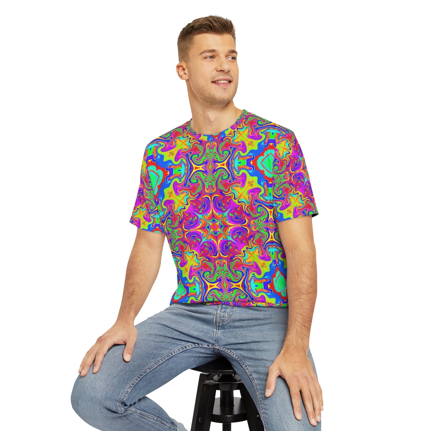 Kaleidoscope Soft Polyester Tee