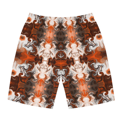 Autumn Swirl Board Shorts