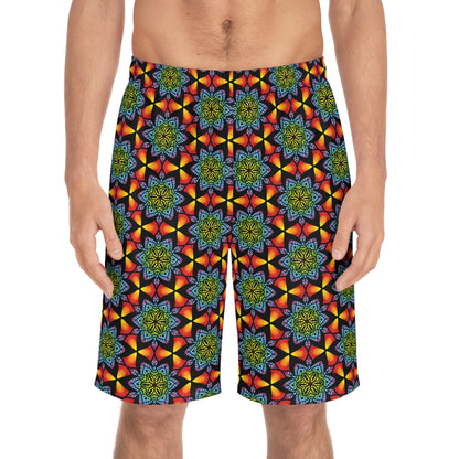 Fractal Board Shorts