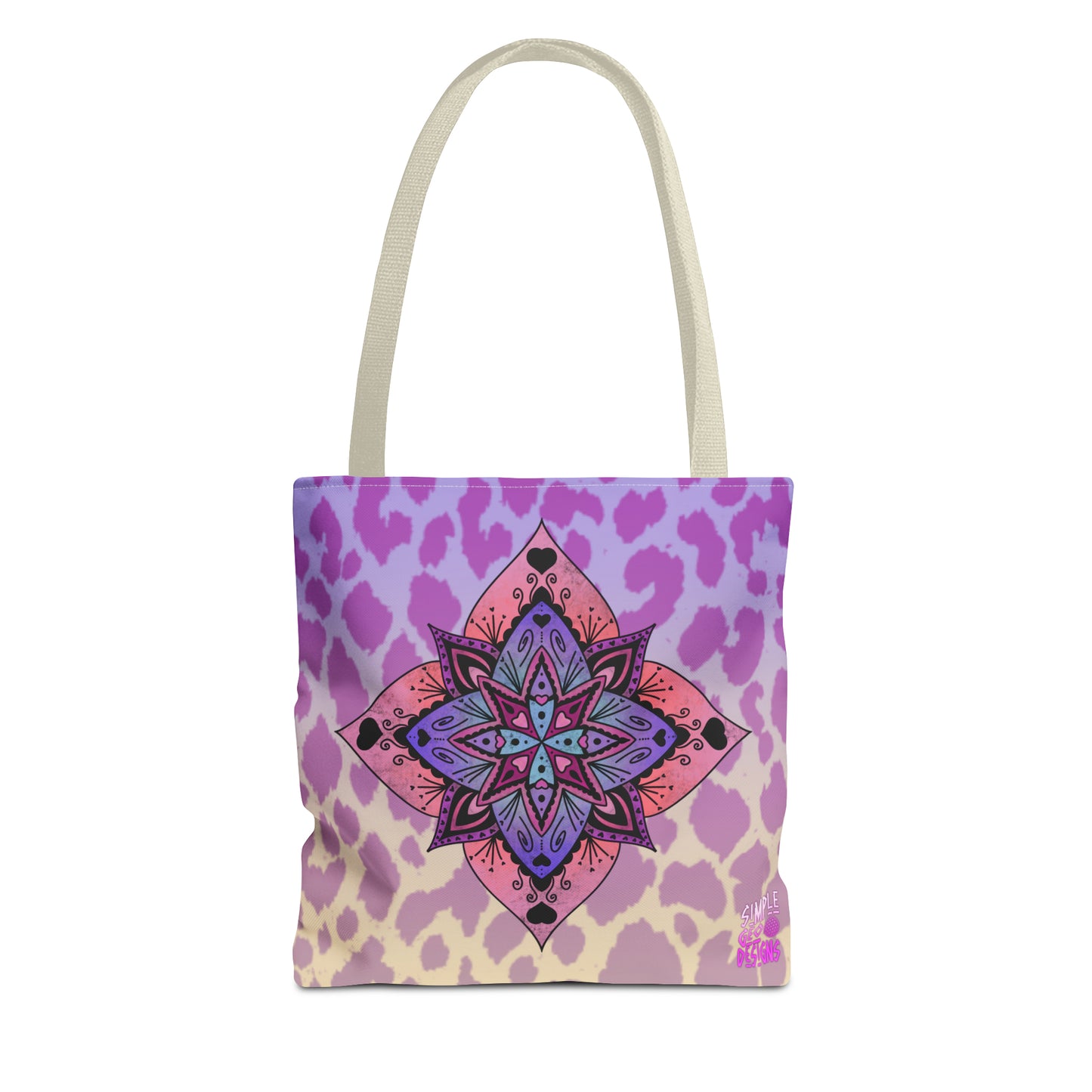 Love Mandala Tote Bag