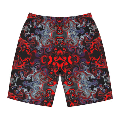 Psychedelic Inferno Board Shorts