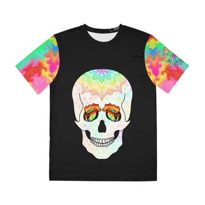 Cosmic Kaleidoscope Skull Tee