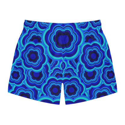 Blue Period Flower Power Swim Trunks