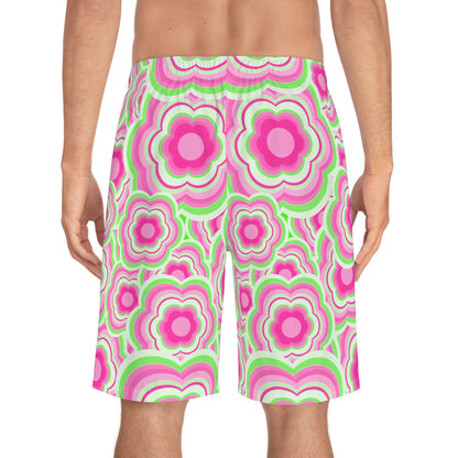 Watermelon Flower Power Board Shorts