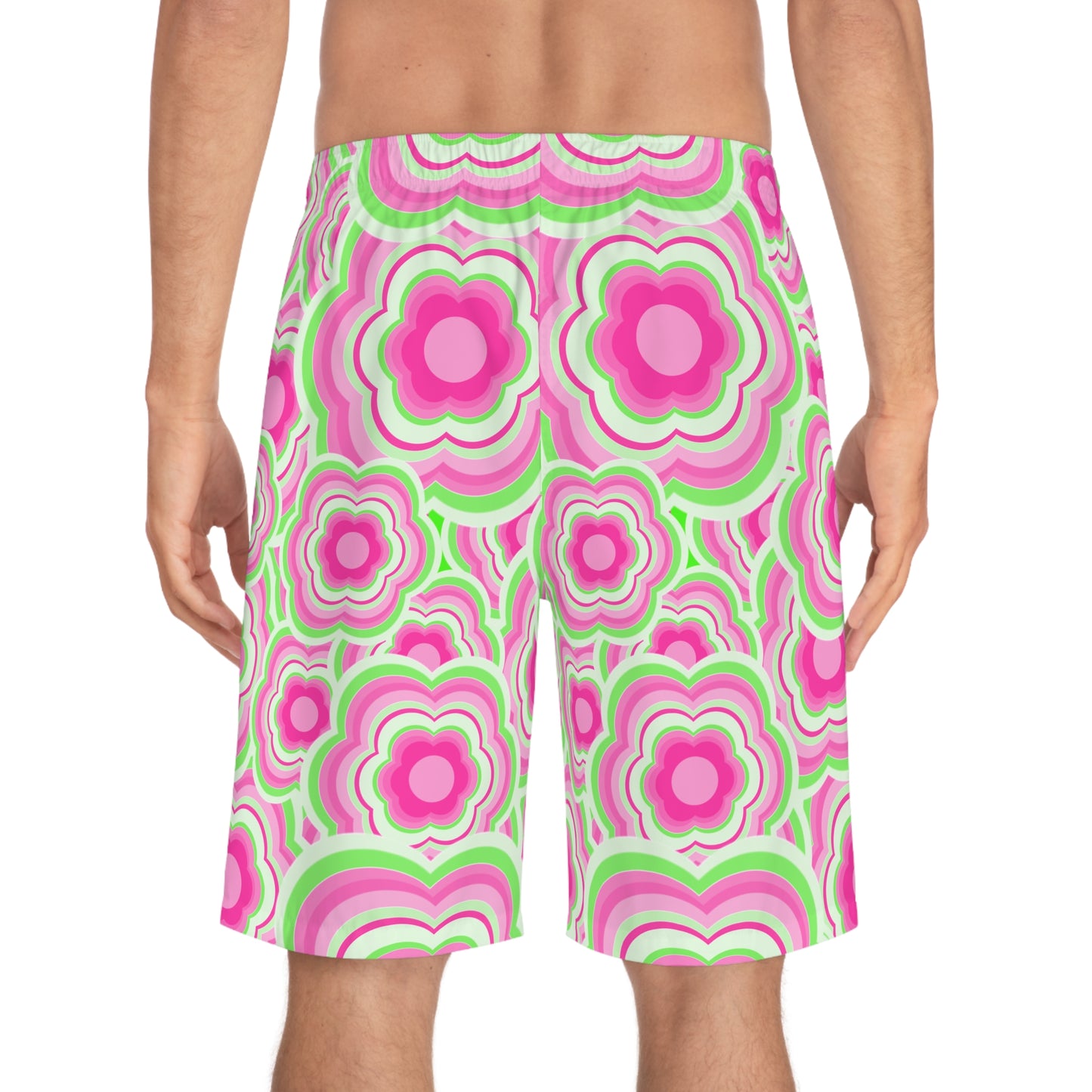 Watermelon Flower Power Board Shorts