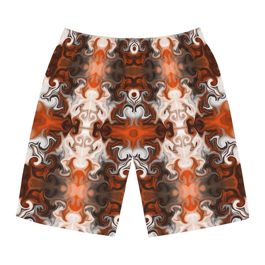 Autumn Swirl Board Shorts