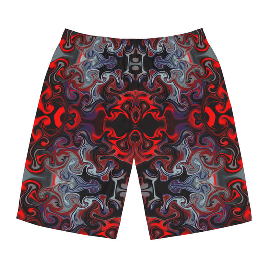 Psychedelic Inferno Board Shorts