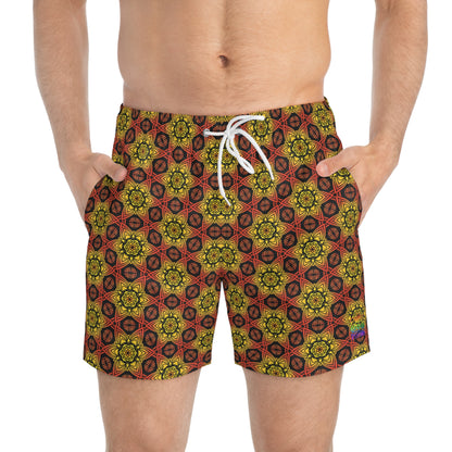 Soul Flower Swim Trunks