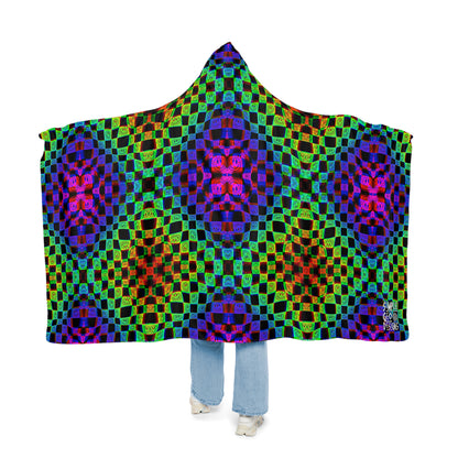 Trippy Rainbow Snuggle Blanket