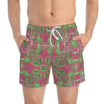 Watermelon Blast Swim Trunks