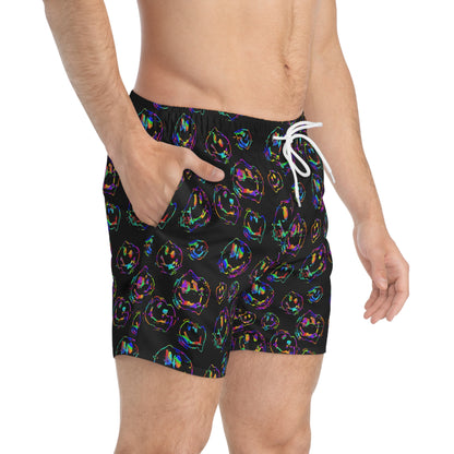 Just Keep Smiling Swim Trunks