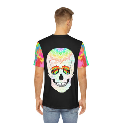 Cosmic Kaleidoscope Skull Tee