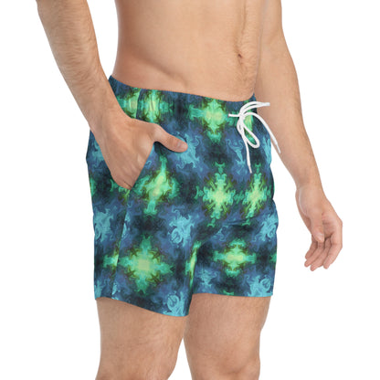 Dark Cool Swim Trunks